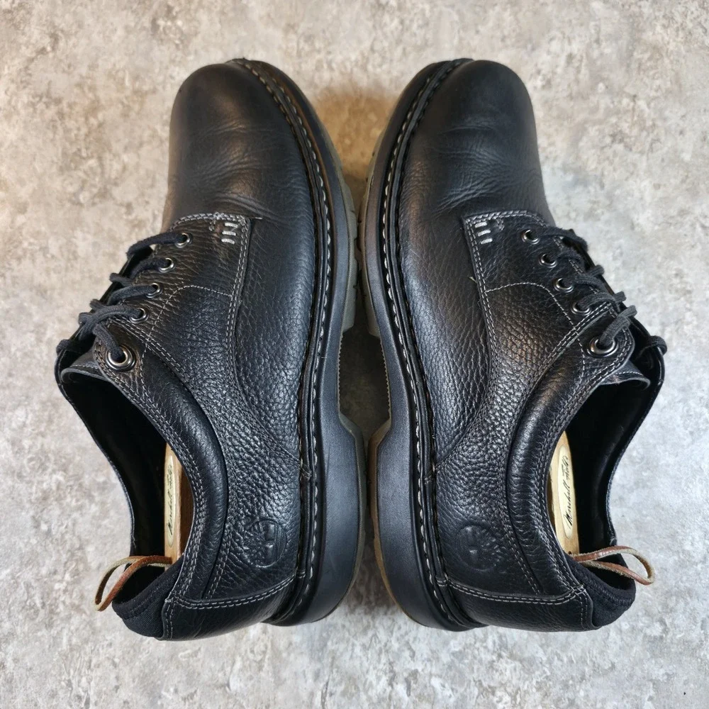 Timberland Madison Summit Oxford Black Leather Casual Dress Shoes Mens Size 10.5